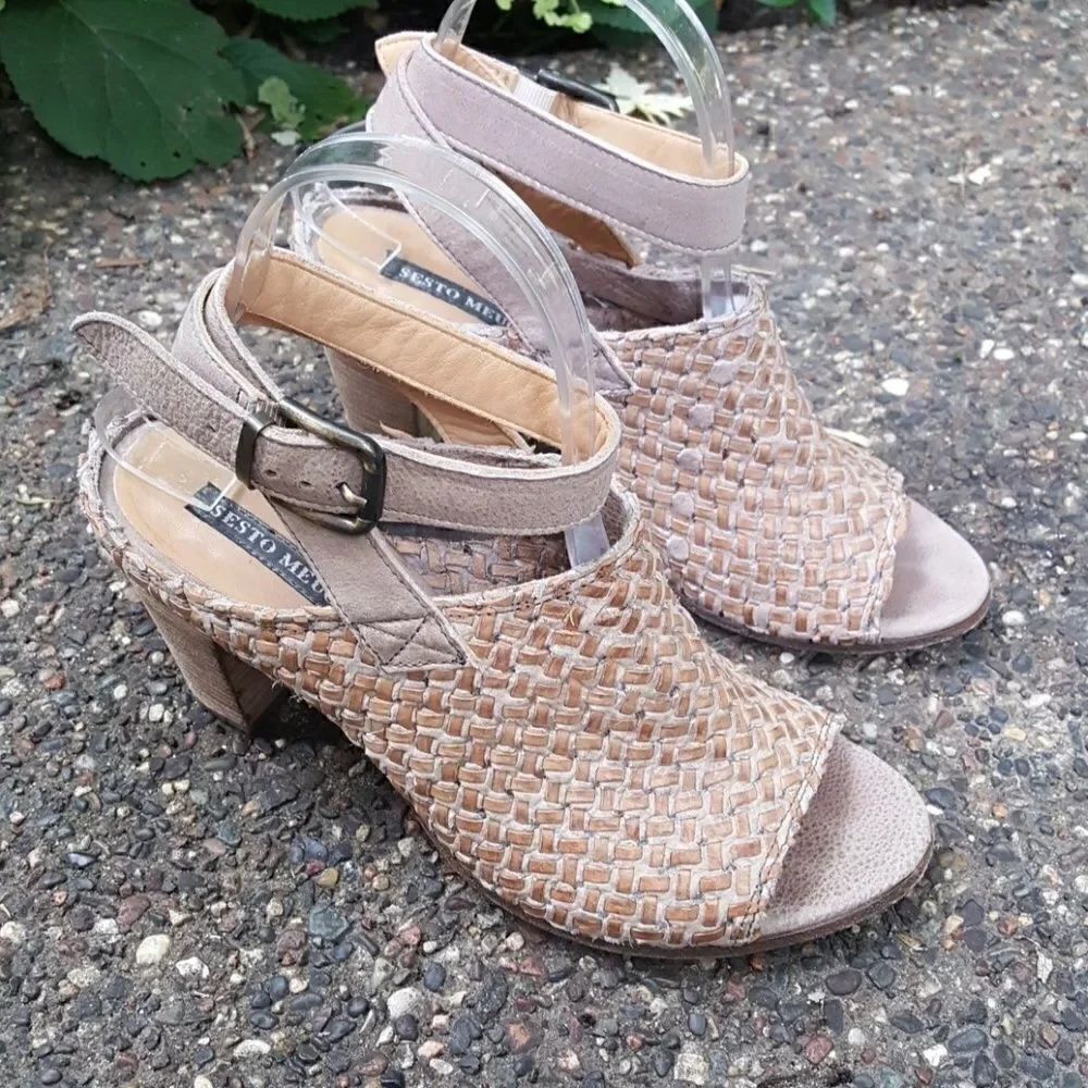 Sesto Meucci | Woven Leather Sandal